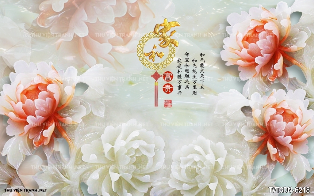 Tranh 3D giả ngọc3