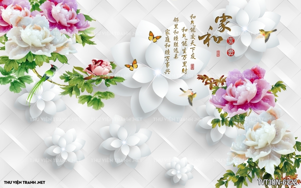 Tranh 3D giả ngọc3