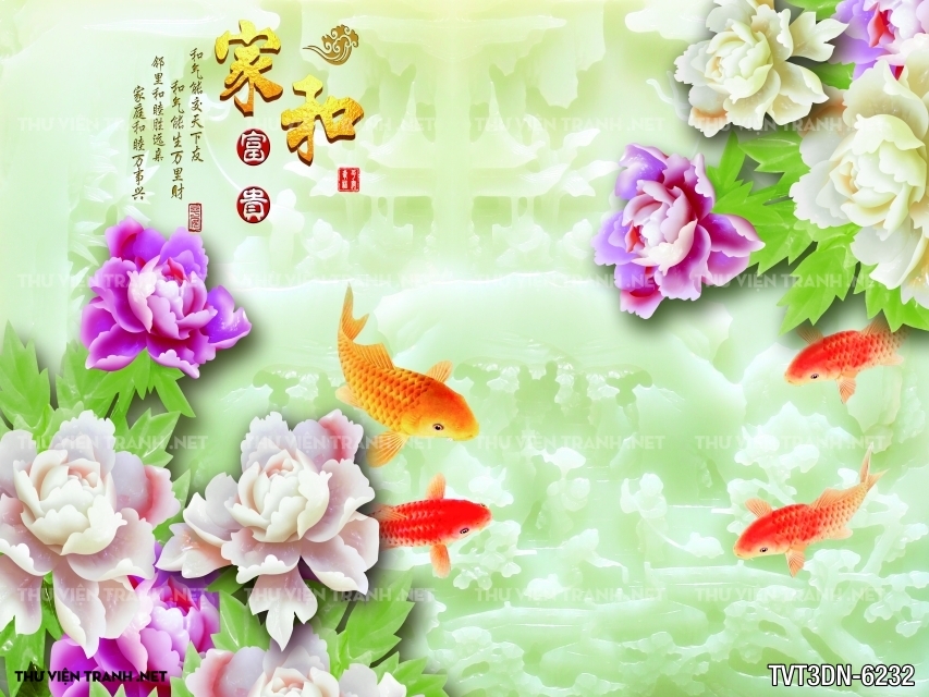 Tranh 3D giả ngọc3