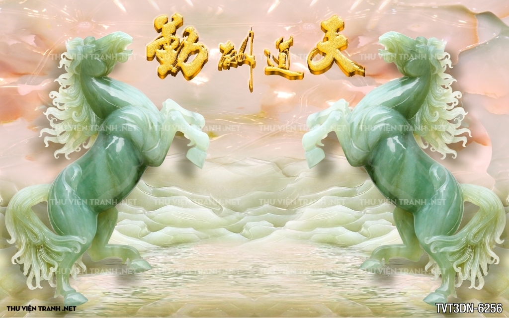 Tranh 3D giả ngọc3