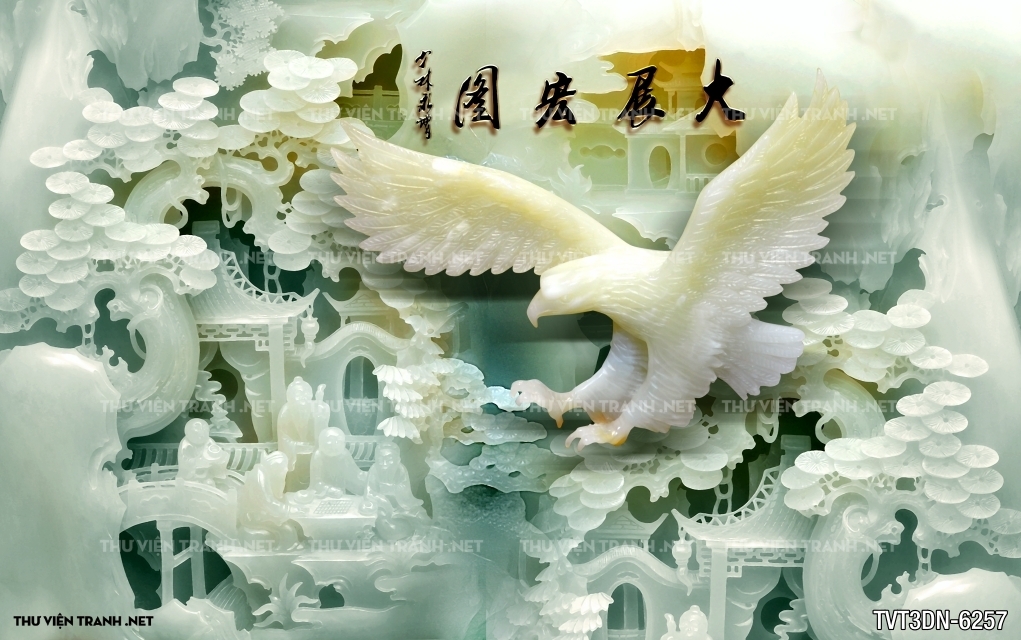 Tranh 3D giả ngọc3