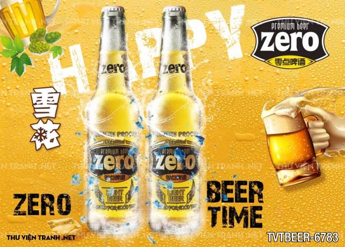 Tranh Quán Beer- tranh dán tường quán Bia