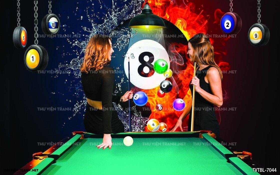 Tranh Bida- Billiards