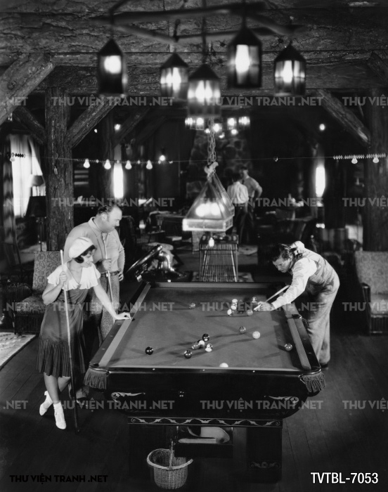 Tranh Bida- Billiards