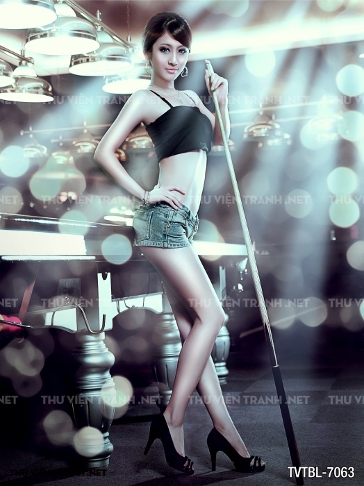 Tranh Bida- Billiards