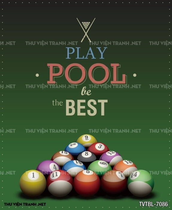 Tranh Bida- Billiards
