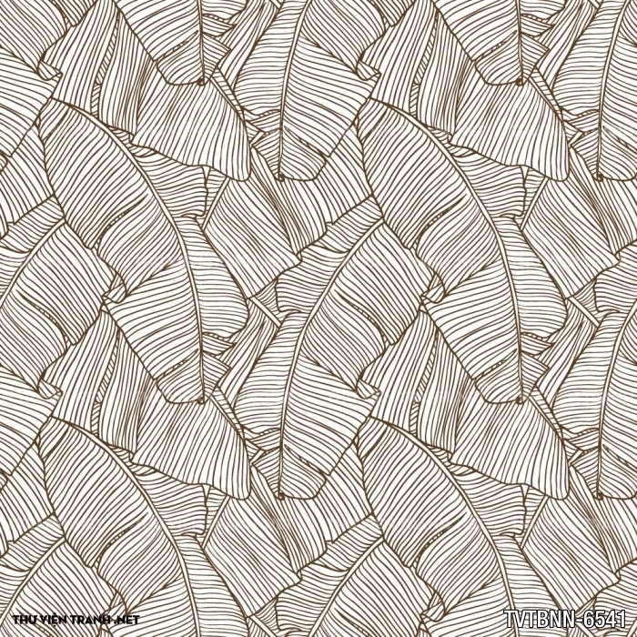 Tranh dán tường lá chuối- Banana Leaf