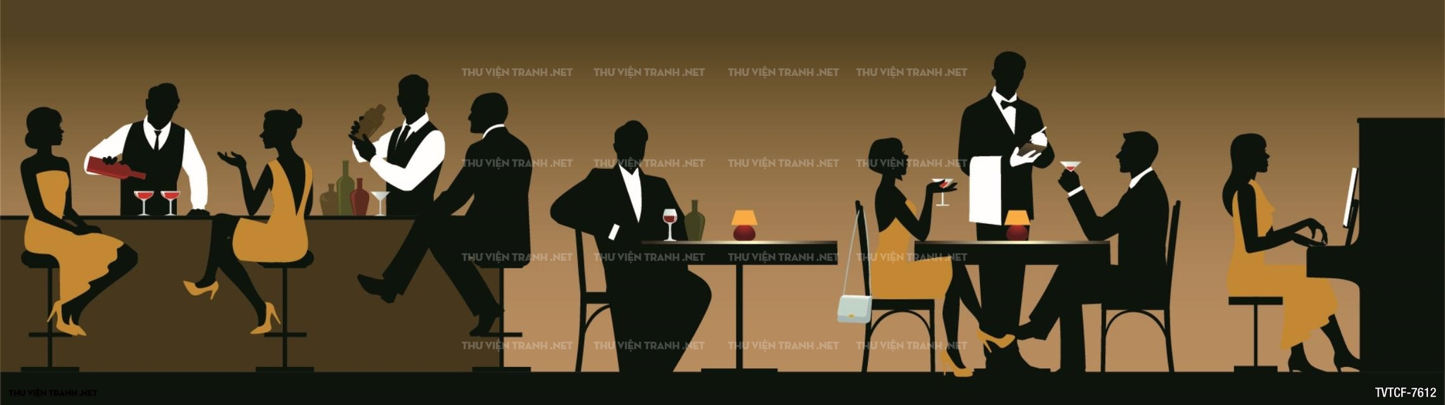 Tranh cafe