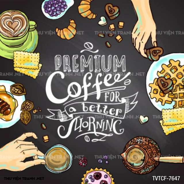 Tranh cafe
