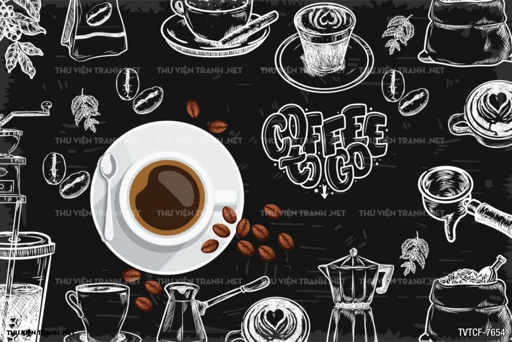 Tranh cafe