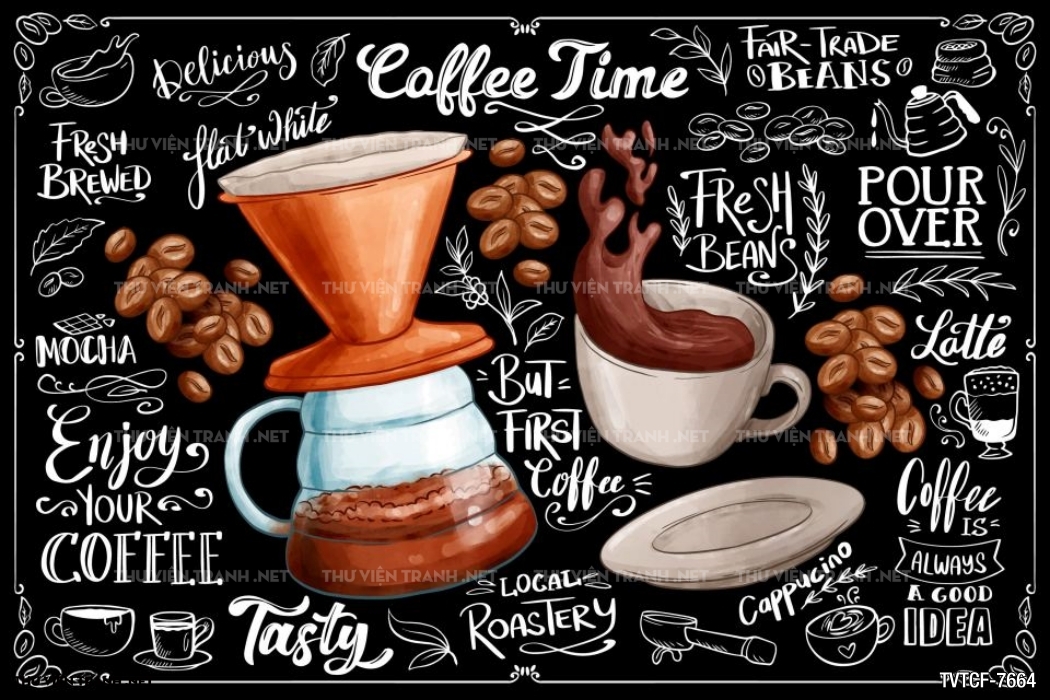 Tranh cafe