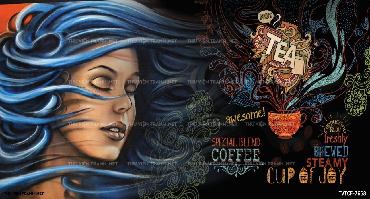 Tranh cafe
