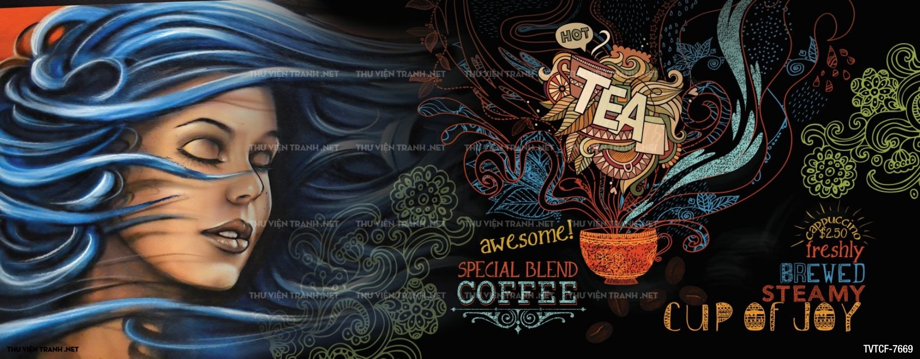 Tranh cafe