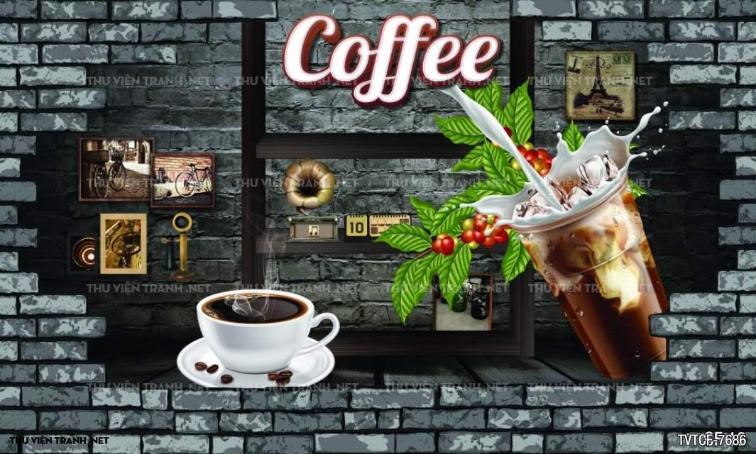 Tranh cafe2