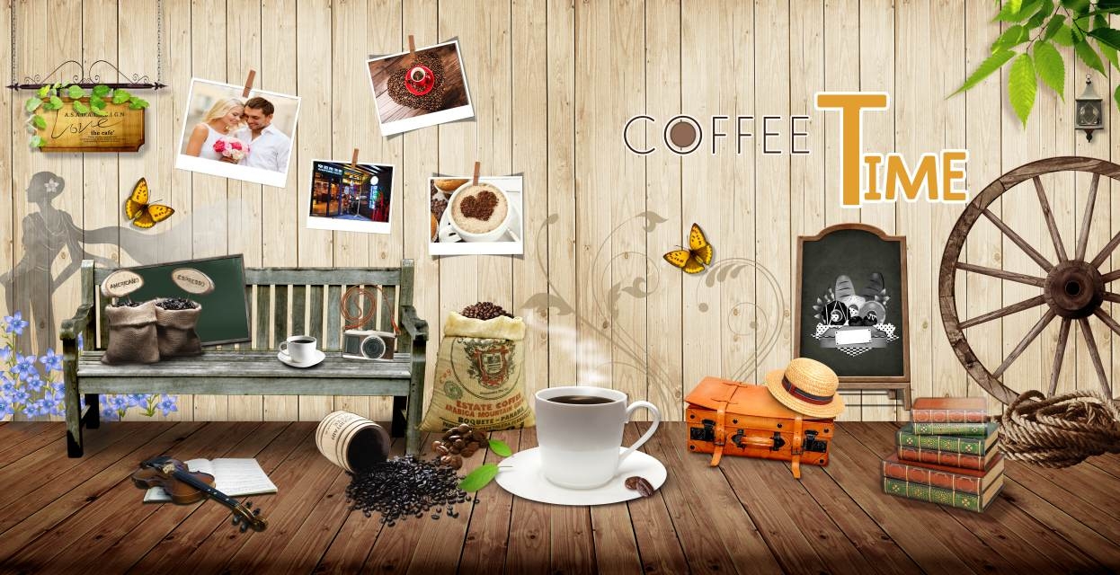 tranh cafe3