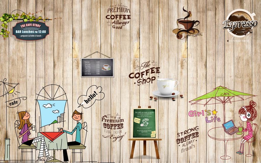 tranh cafe3