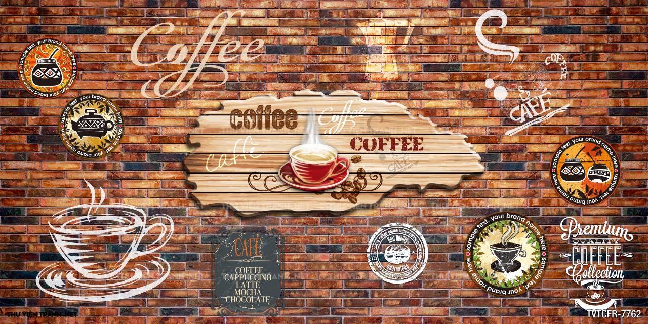 tranh cafe Retro