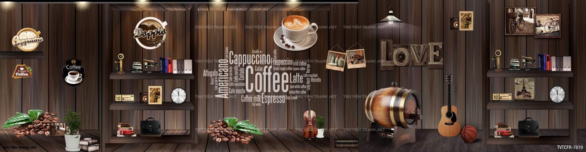 tranh cafe3