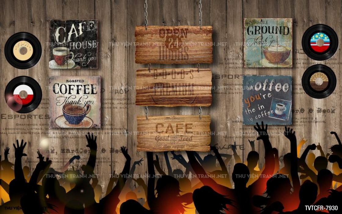 tranh cafe 3