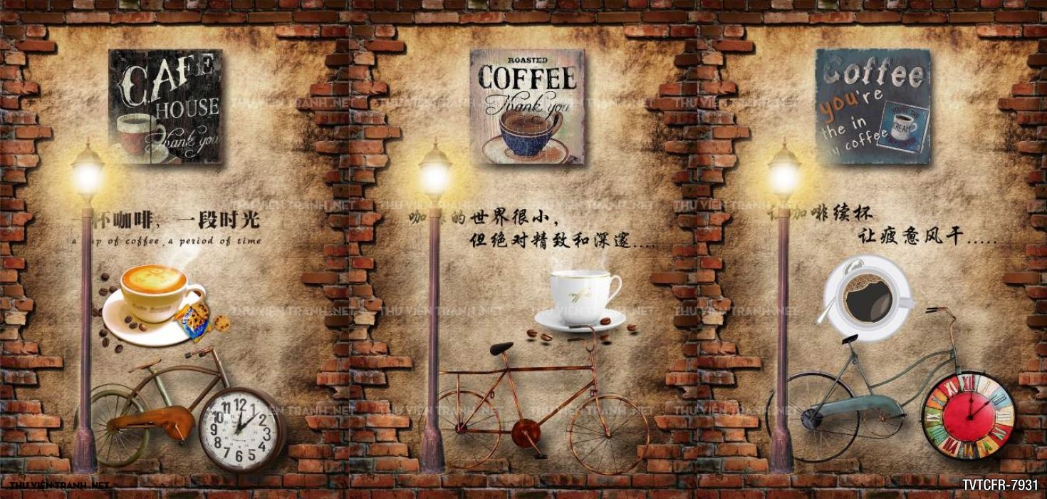 tranh cafe 3