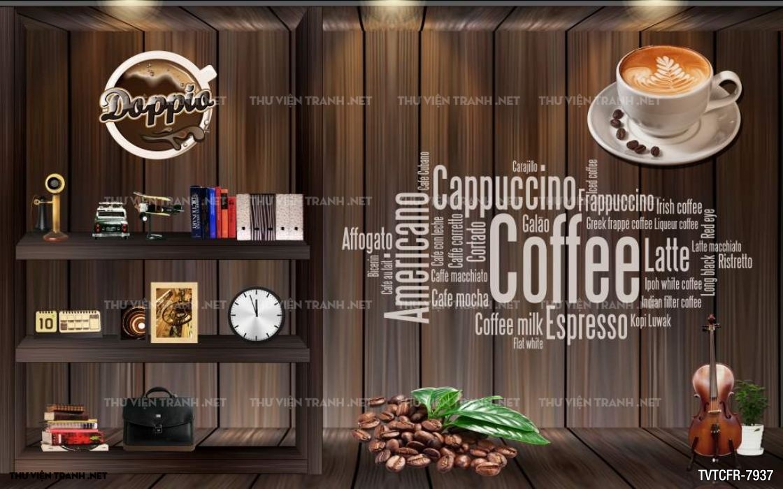 tranh cafe 3