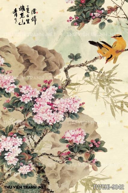 Tranh dán tường Chinoiseries