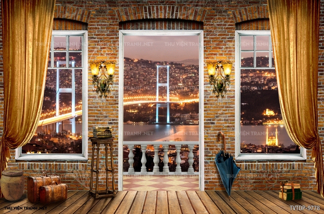 Cảnh đường phố Châu Âu
