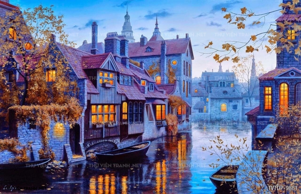 Cảnh đường phố Châu Âu 3