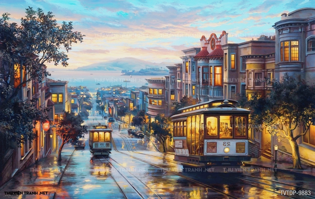 Cảnh đường phố Châu Âu 3