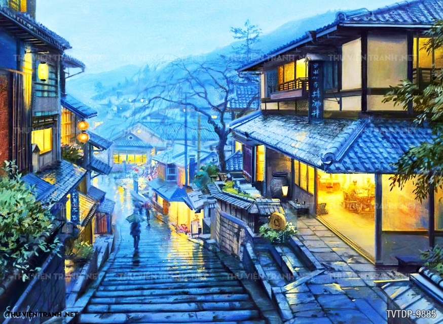 Cảnh đường phố Châu Âu 3