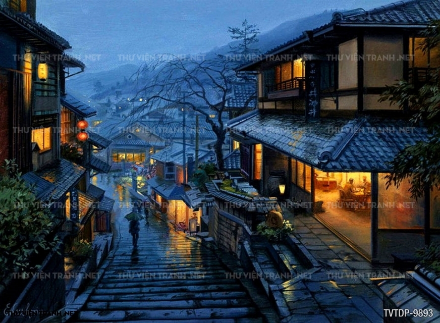Cảnh đường phố Châu Âu 3