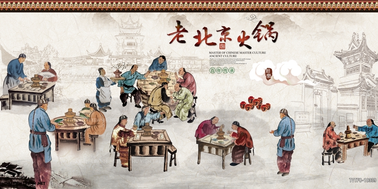 Tranh quán ăn Trung Hoa 2