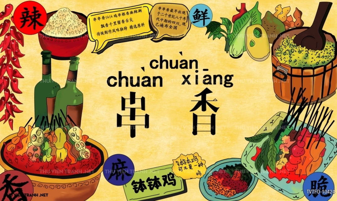 Tranh quán ăn Trung Hoa 3