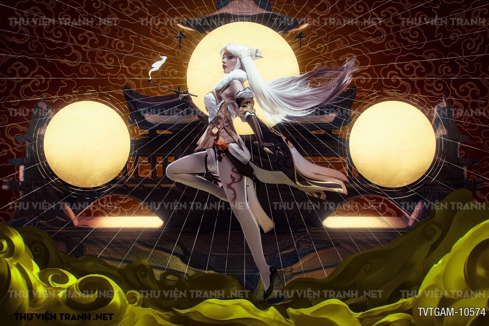 Tranh dán tường Quán Game