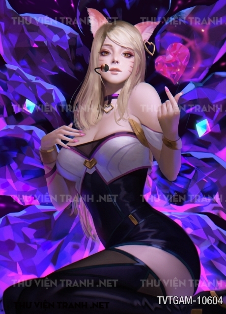 Tranh dán tường quán Game
