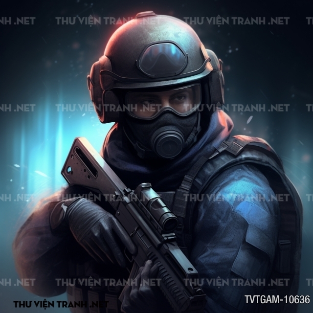 Tranh dán tường quán Game