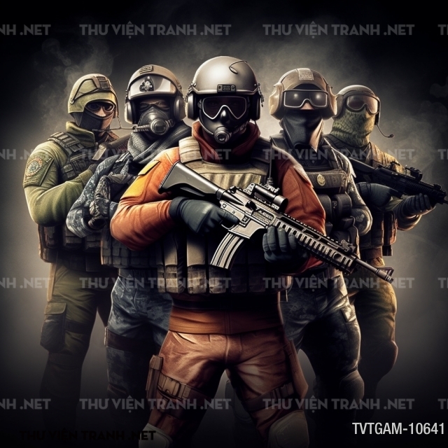 Tranh dán tường quán Game