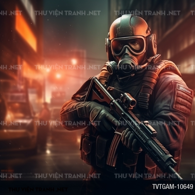 Tranh dán tường quán Game