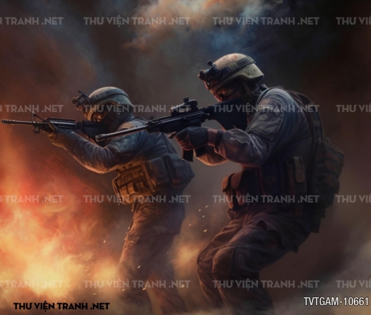 Tranh dán tường dành cho Quán Game