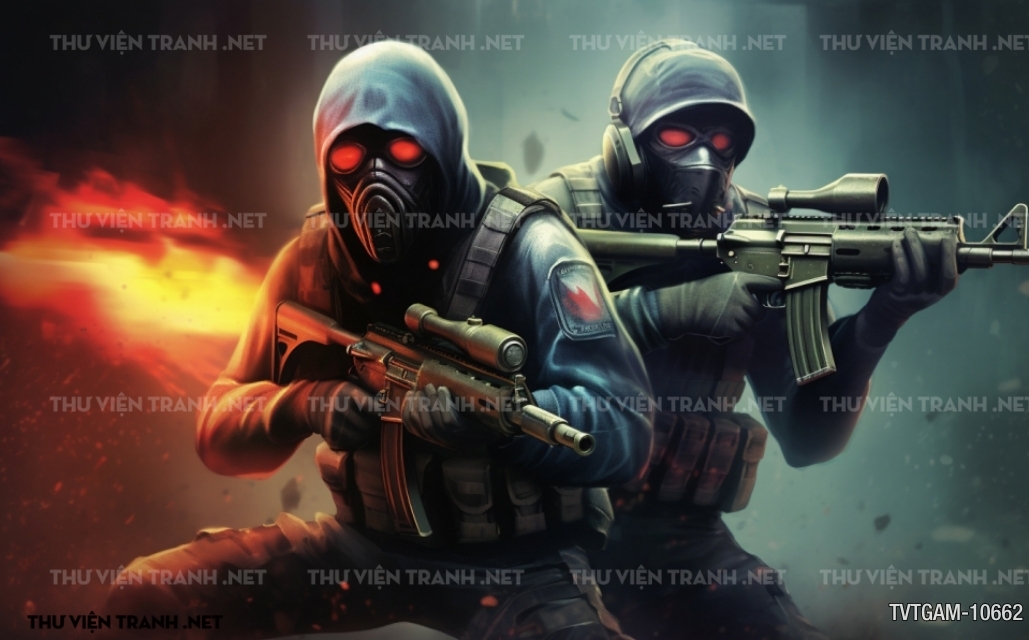 Tranh dán tường dành cho Quán Game