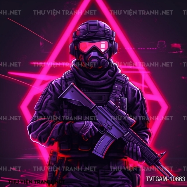 Tranh dán tường dành cho Quán Game