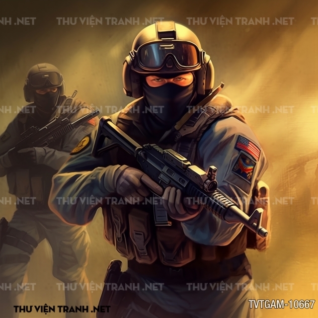 Tranh dán tường dành cho Quán Game