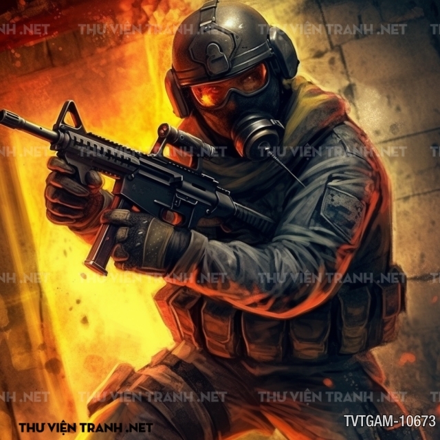 Tranh dán tường dành cho Quán Game