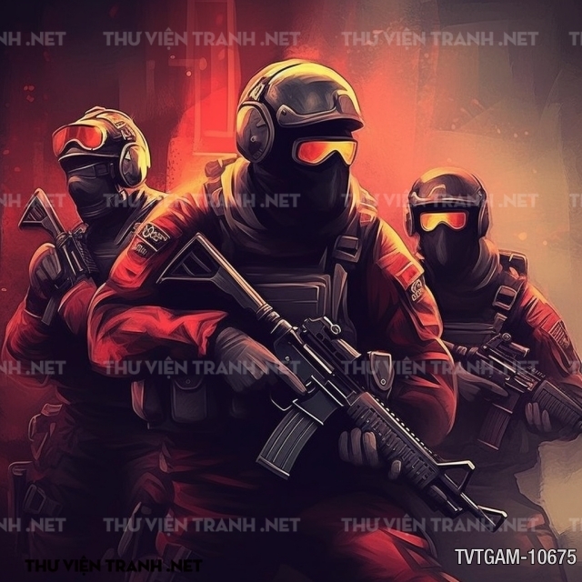 Tranh dán tường dành cho Quán Game