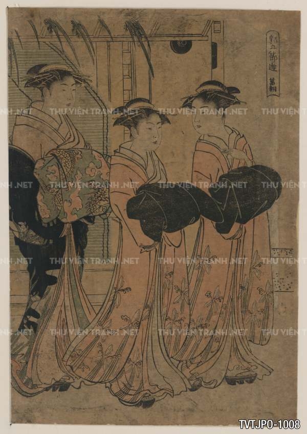 Tranh Nhật Bản xưa Ukiyo-e -Ancient Japanese woodblock prints