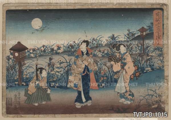 Tranh Nhật Bản xưa Ukiyo-e -Ancient Japanese woodblock prints