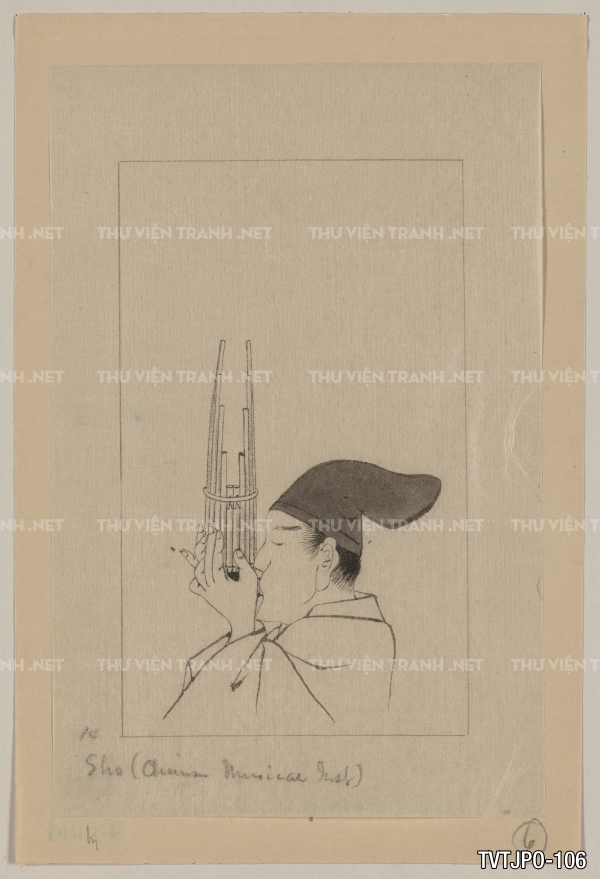 Tranh vẽ phác họa Ukiyo-e Nhật Bản