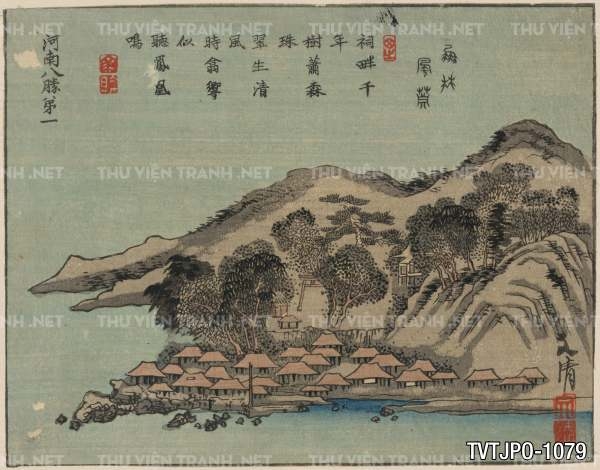 Tranh Nhật Bản  cổ Ukiyo-e -Ancient Japanese woodblock prints.