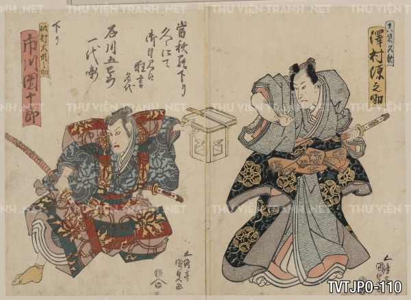 Tranh khắc gỗ- Ukiyo-e Tranh cổ Nhật Bản