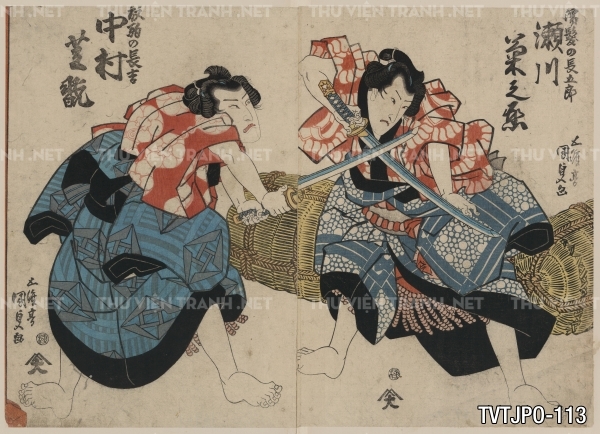 Tranh khắc gỗ- Ukiyo-e Tranh cổ Nhật Bản